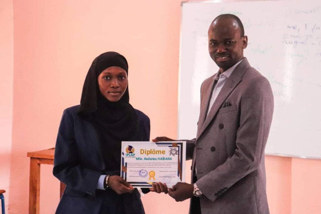 Cérémonie de remise de diplôme